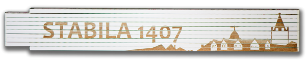 Stabila 1407 Längsansicht - Lasergravur